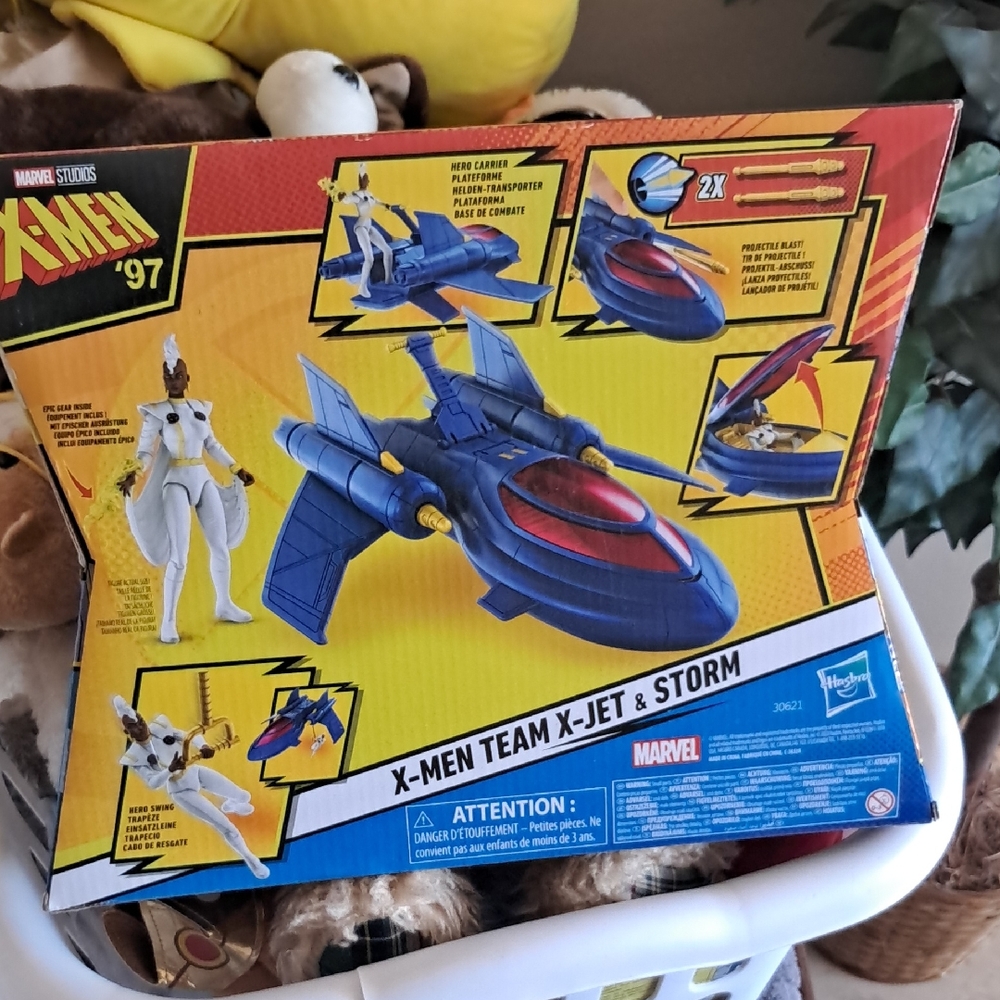Marvel X-Men Blue X-Jet & White Storm Figure Set